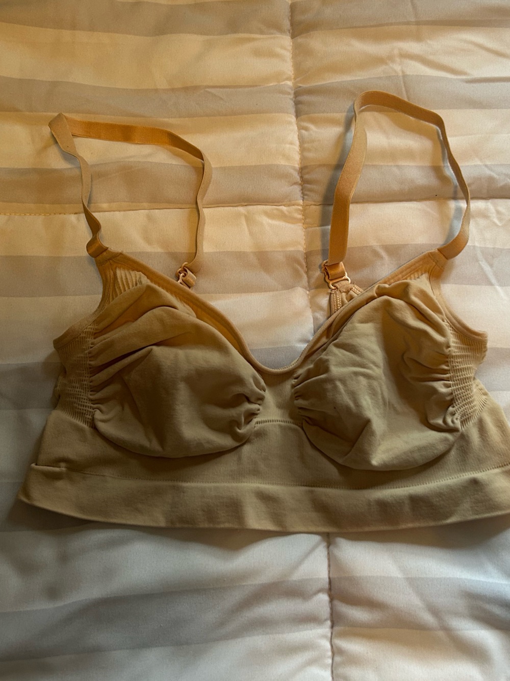SKIMS Light Beige Wireless Bralette
